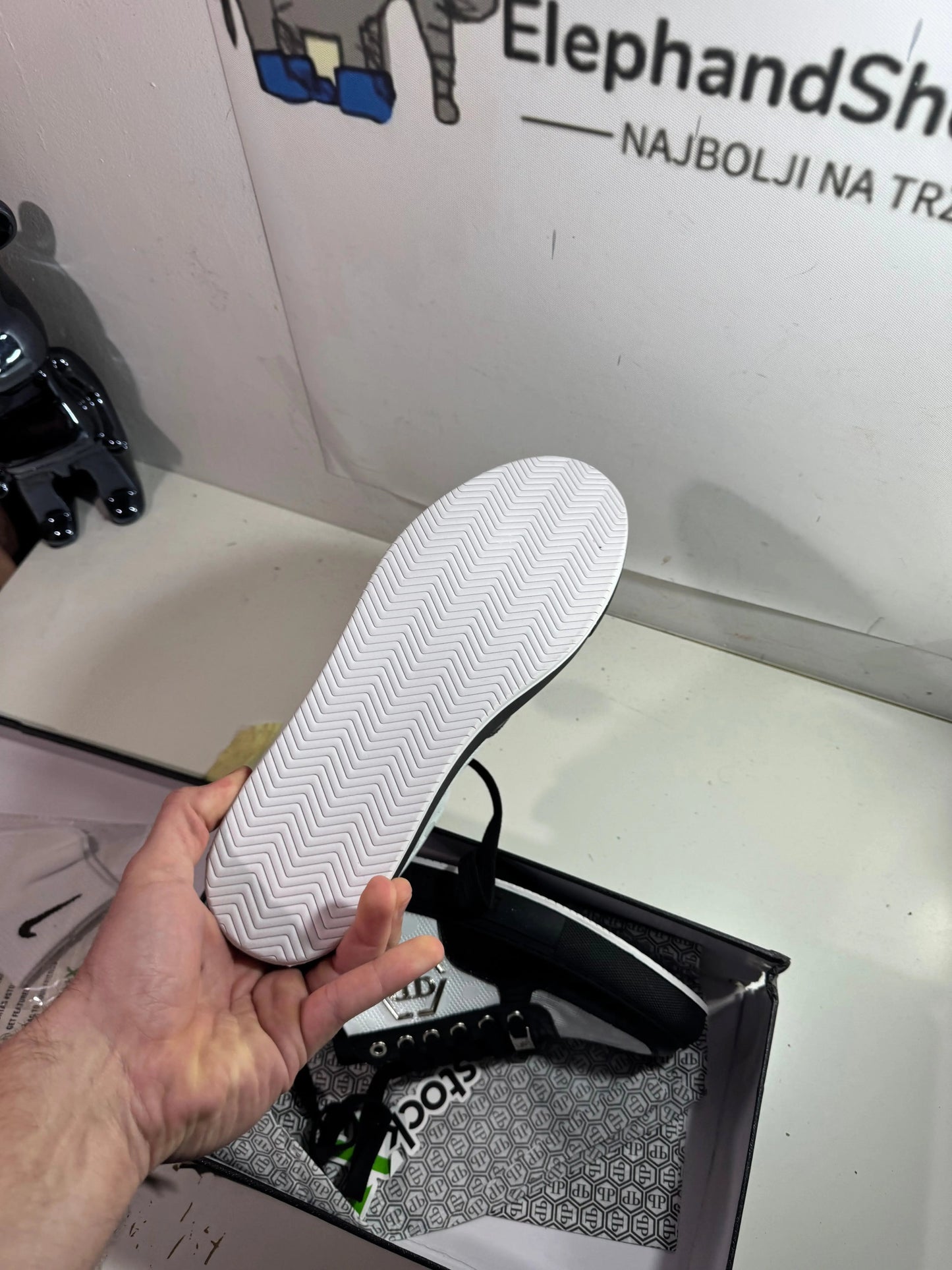 Philip Plein Black White (Odmah Dostupne) br 43 45 Elephand.shoes