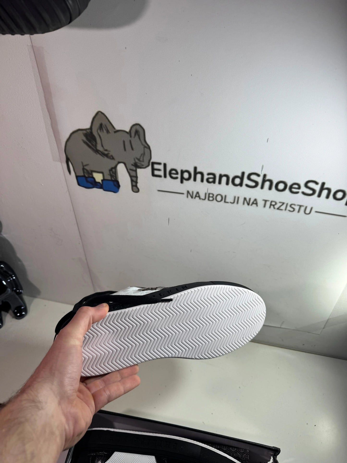 Philip Plein Black White (Odmah Dostupne) br 43 45 Elephand.shoes