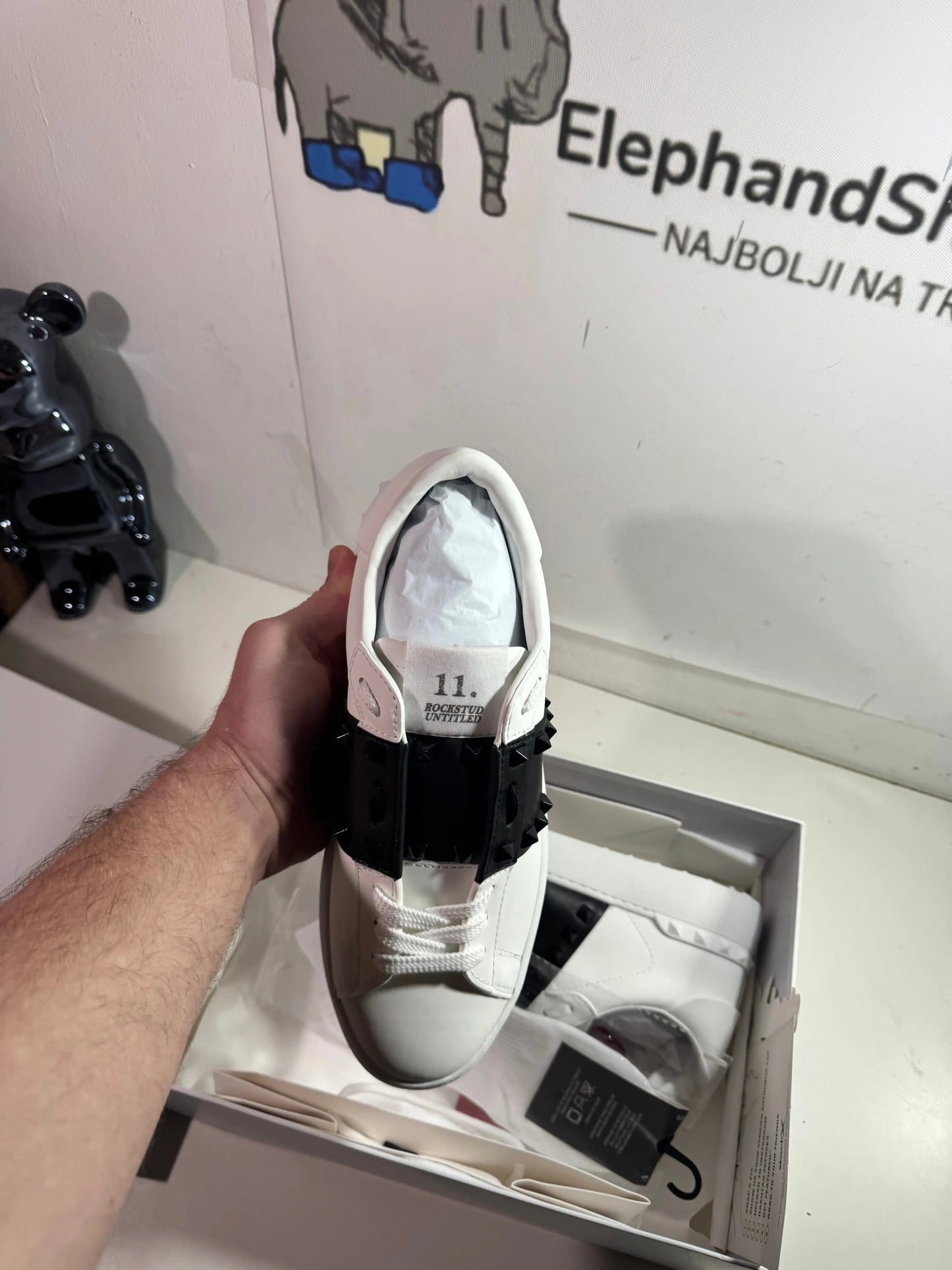 Valentino Black (Odmah dostupne) br 38 39 40 42 43 Elephand.shoes