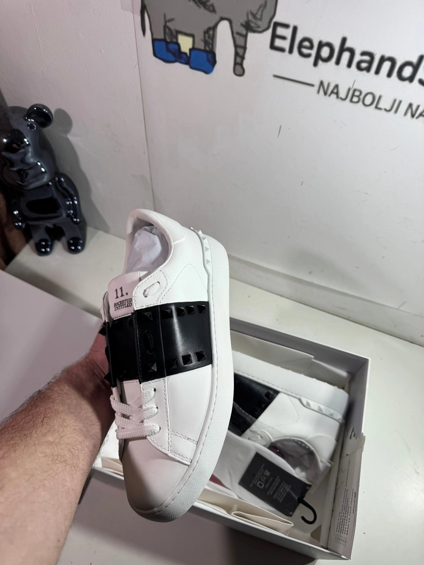 Valentino Black (Odmah dostupne) br 38 39 40 42 43 Elephand.shoes