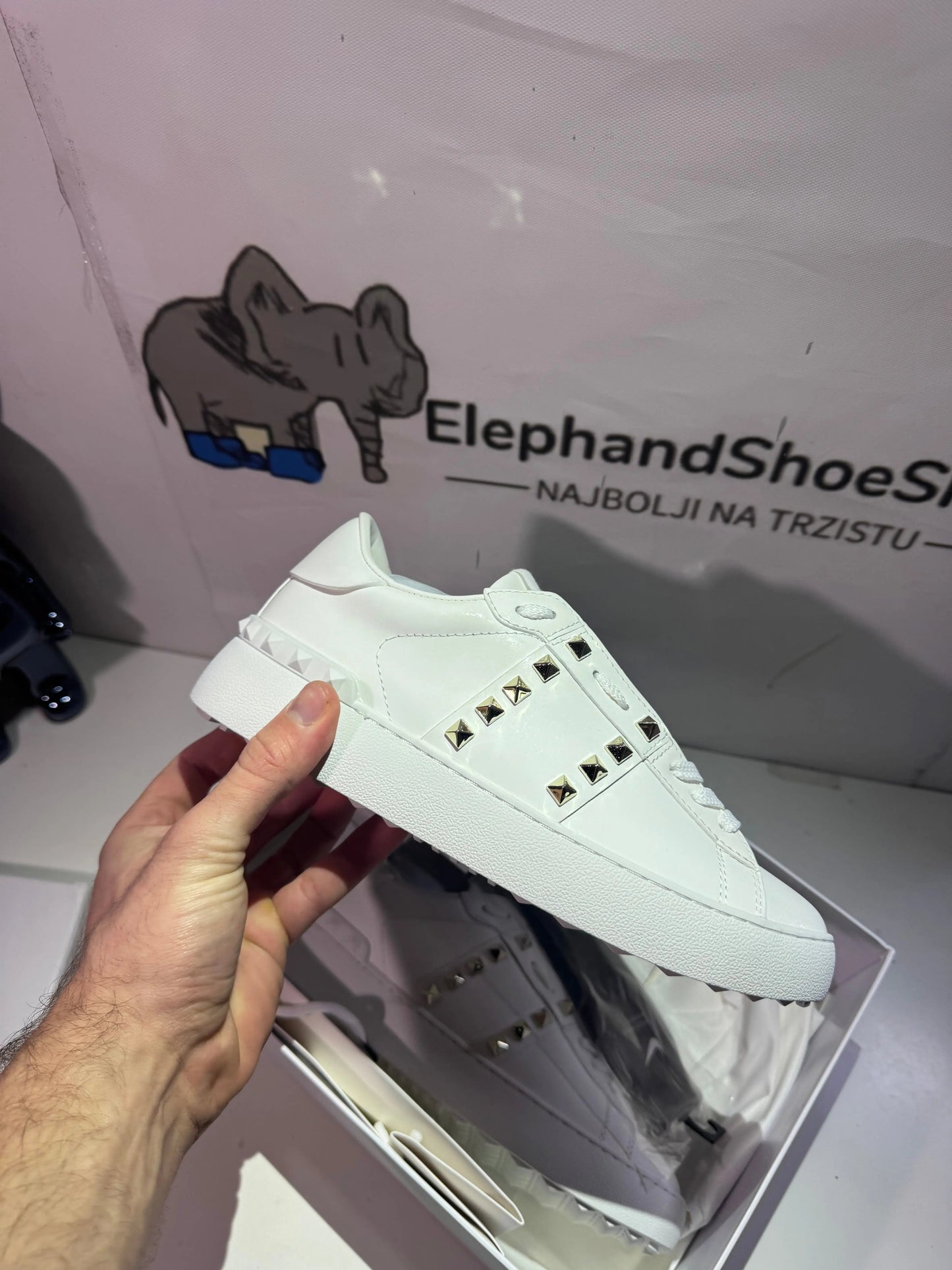 Valentino White (Odmah dostupne) br 39 Elephand.shoes