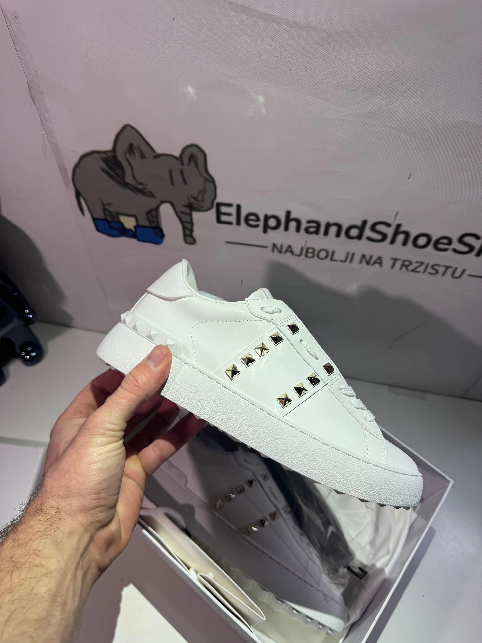 Valentino White (Odmah dostupne) br 39 Elephand.shoes