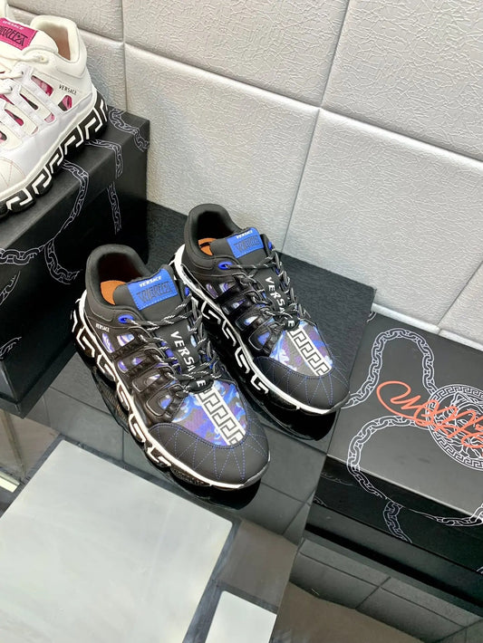 Versace Blue Purple Elephand.shoes