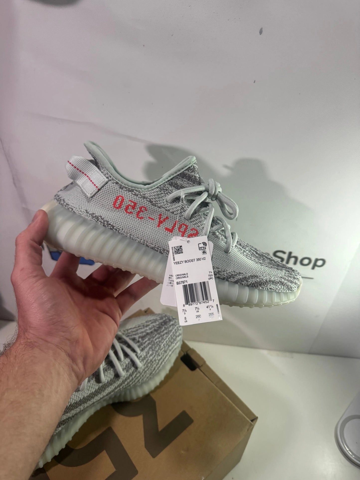 Yeezy Blue Tint (Odmah dostupne) br 41 46 2/3 Elephand.shoes