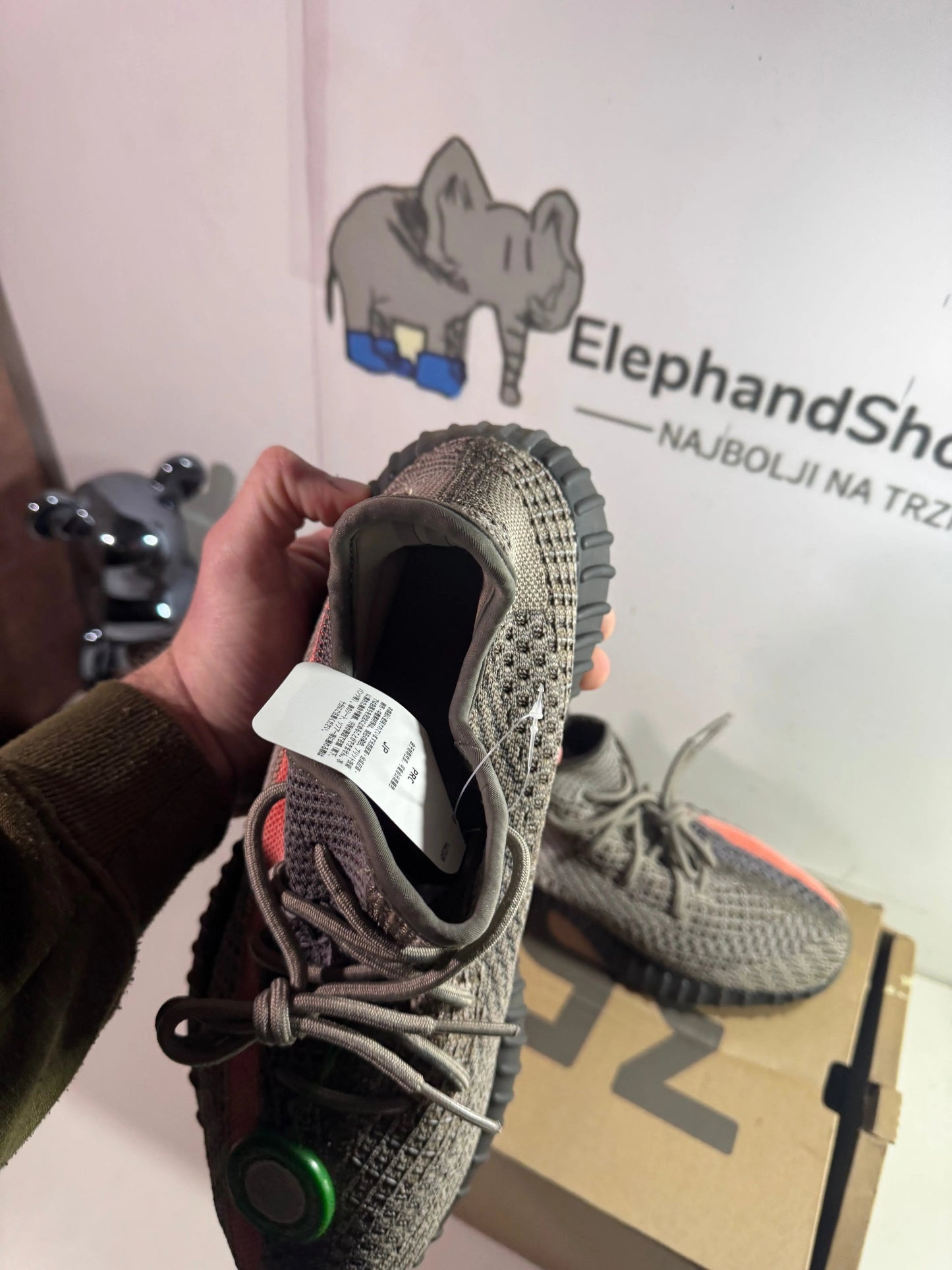 Yeezy Brown / Orange (Odmah dostupne) br 44 2/3 Elephand.shoes