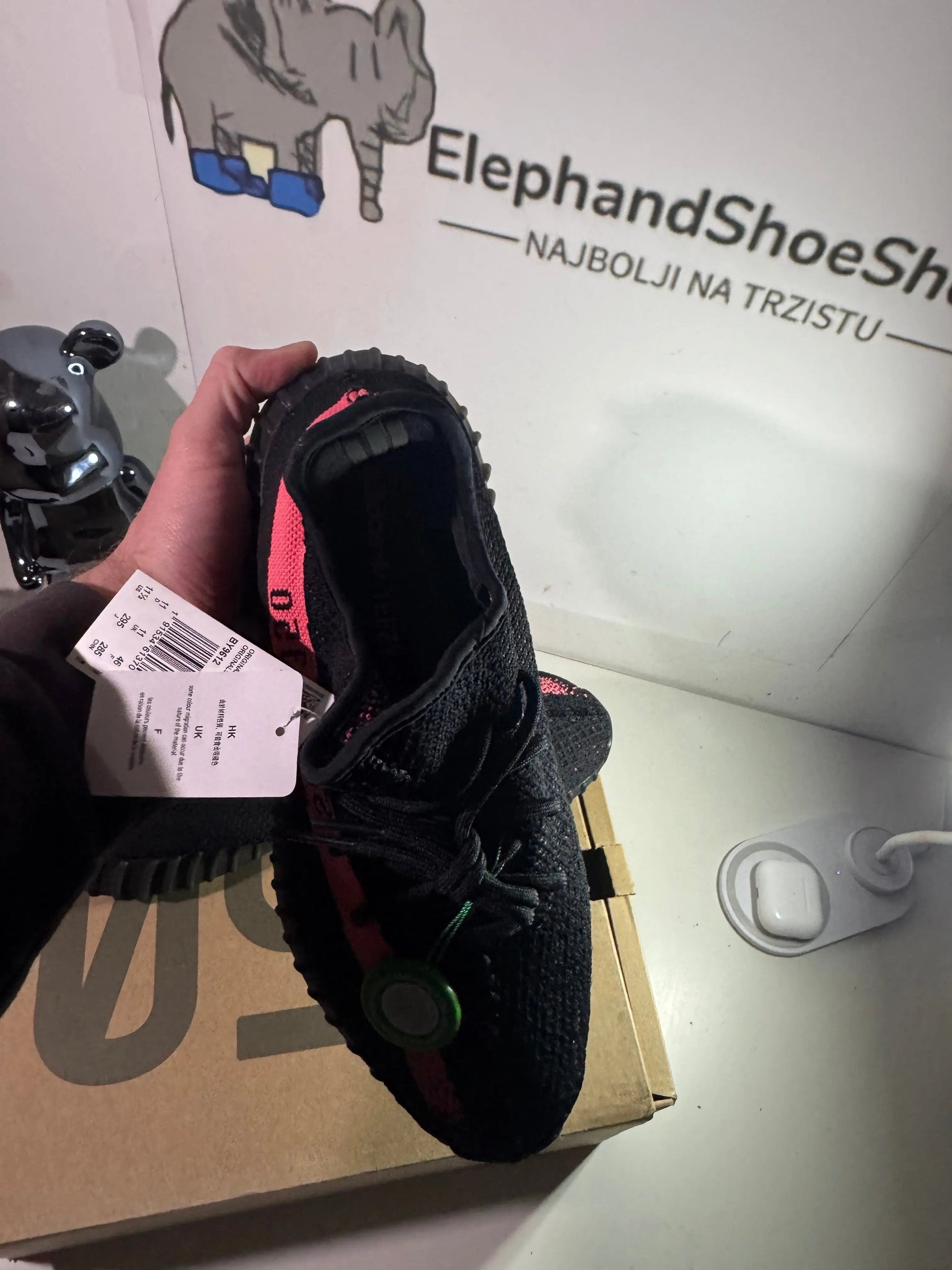 Yeezy Core Black (Odmah dostupne) br 44 46 Elephand.shoes