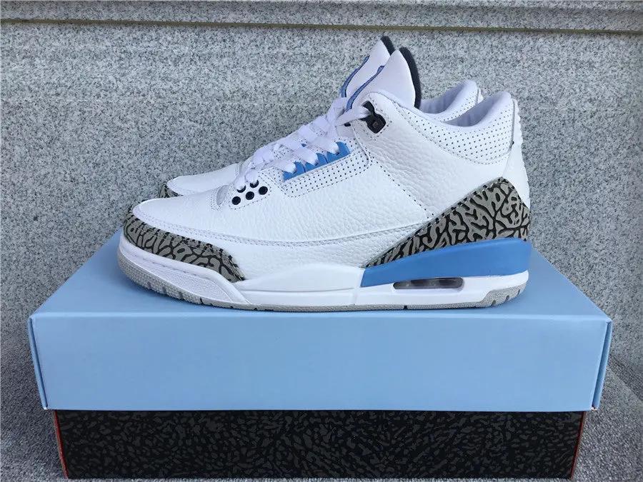 Jordan 3 UNC Elephand.shoes