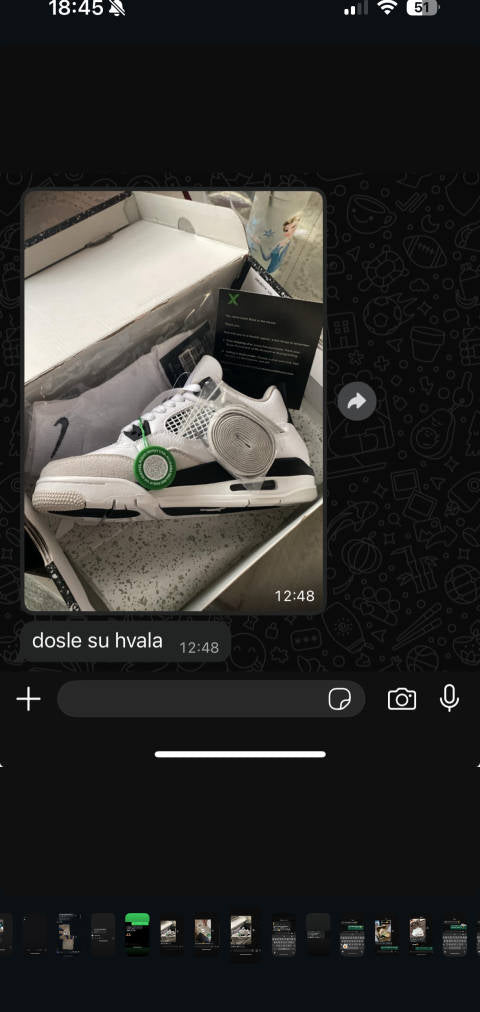 Recenzija kupca za Jordan 4 Military Black