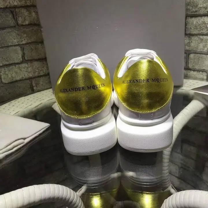 Mc Queen Gold Elephand.shoes