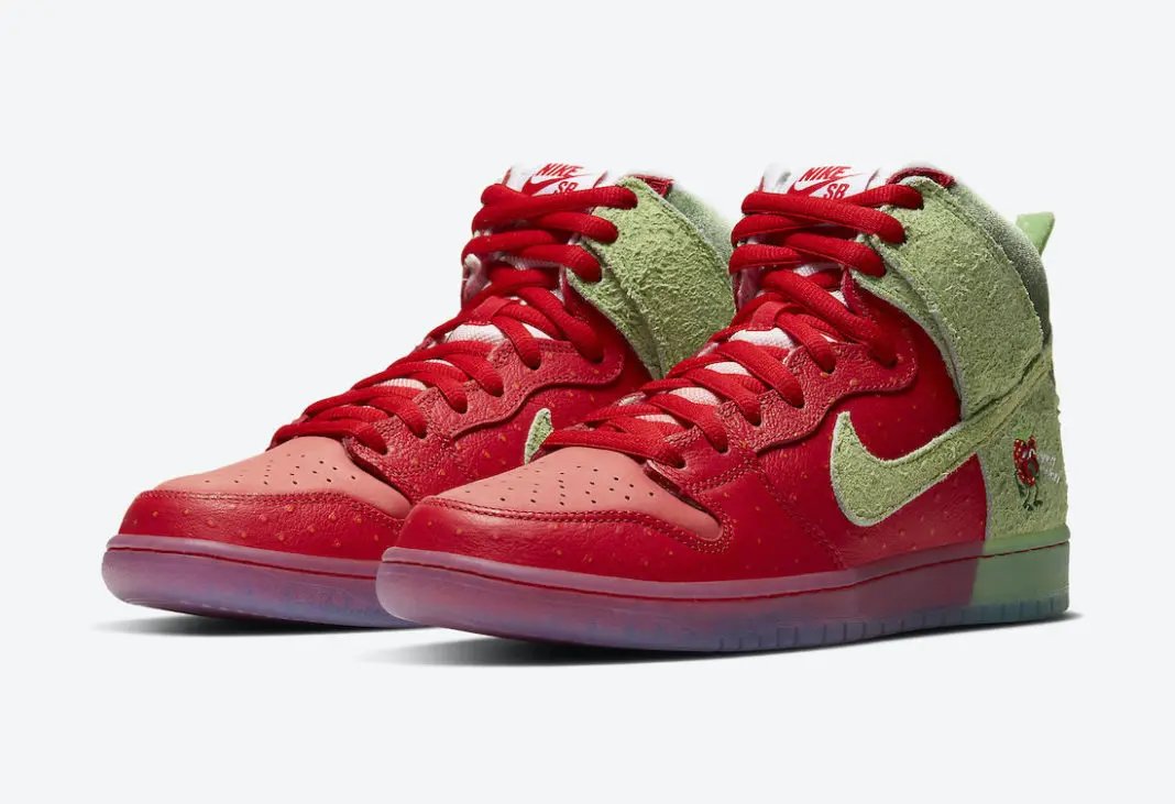 Dunk High Strawberry Elephand.shoes