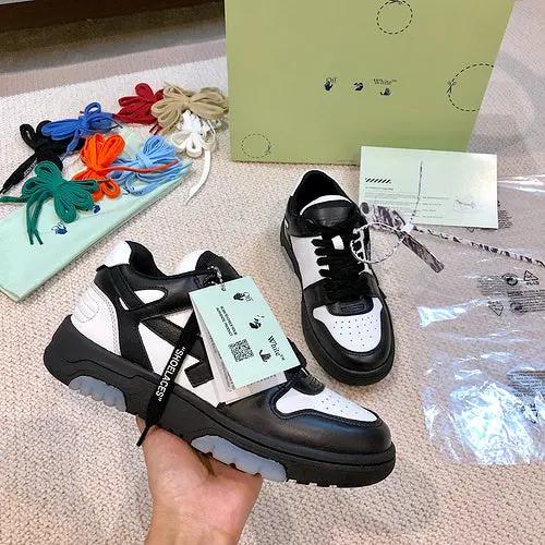 Off white Out of office black white Elephand.shoes