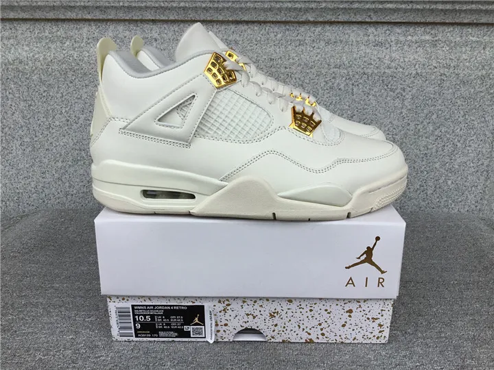 Air Jordan 4 Sail tenisice — bočni prikaz