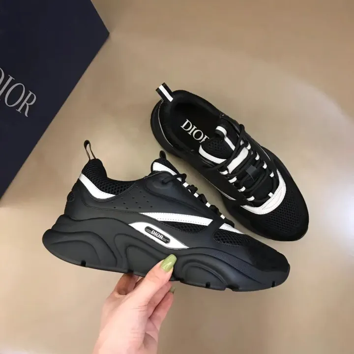 Dior B22 Black tenisice — bočni prikaz