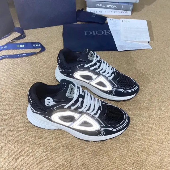 Dior Trainers Black/White tenisice — bočni prikaz
