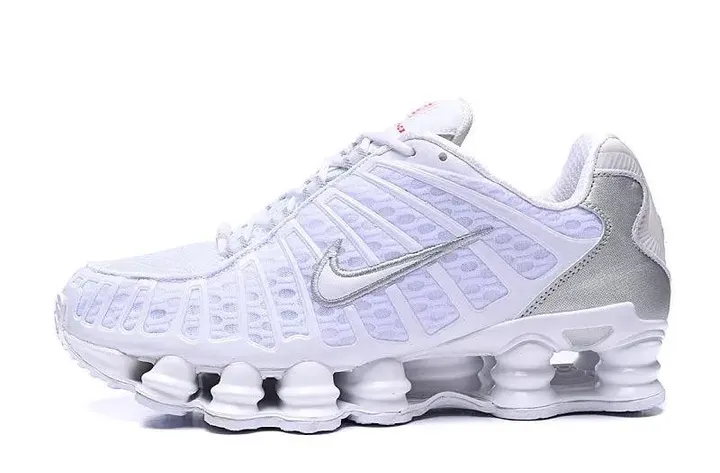 Shox White tenisice — bočni prikaz