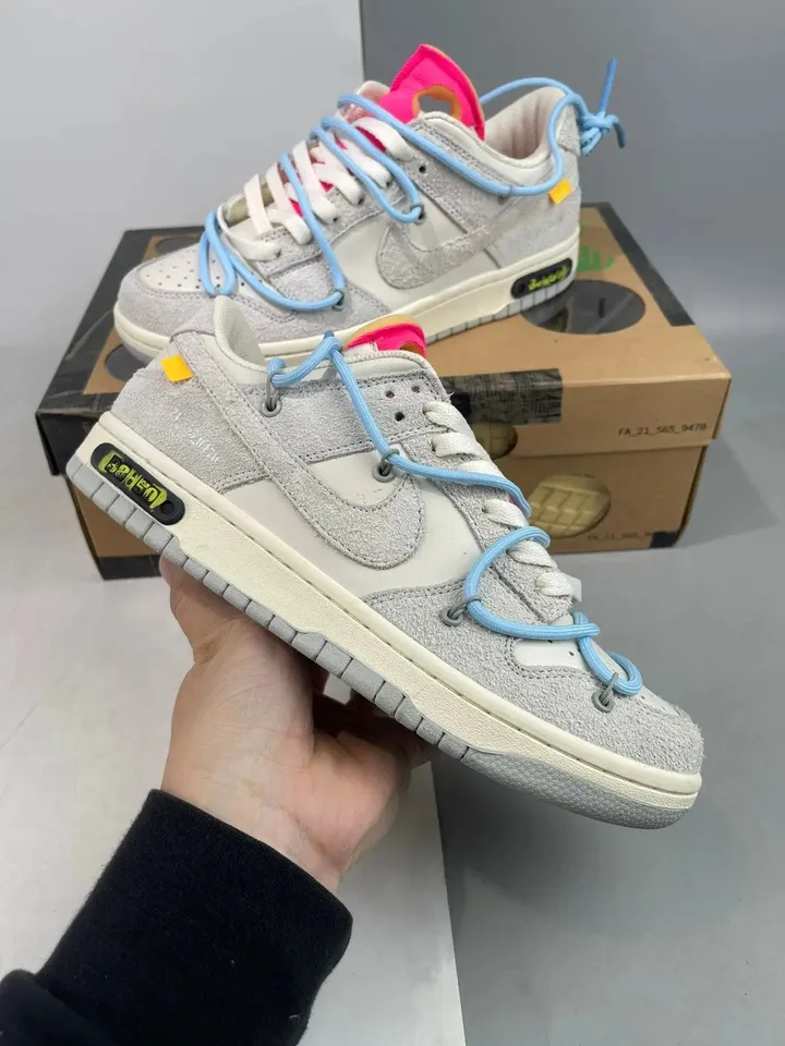 Off White Dunk "lot 38" tenisice — bočni prikaz