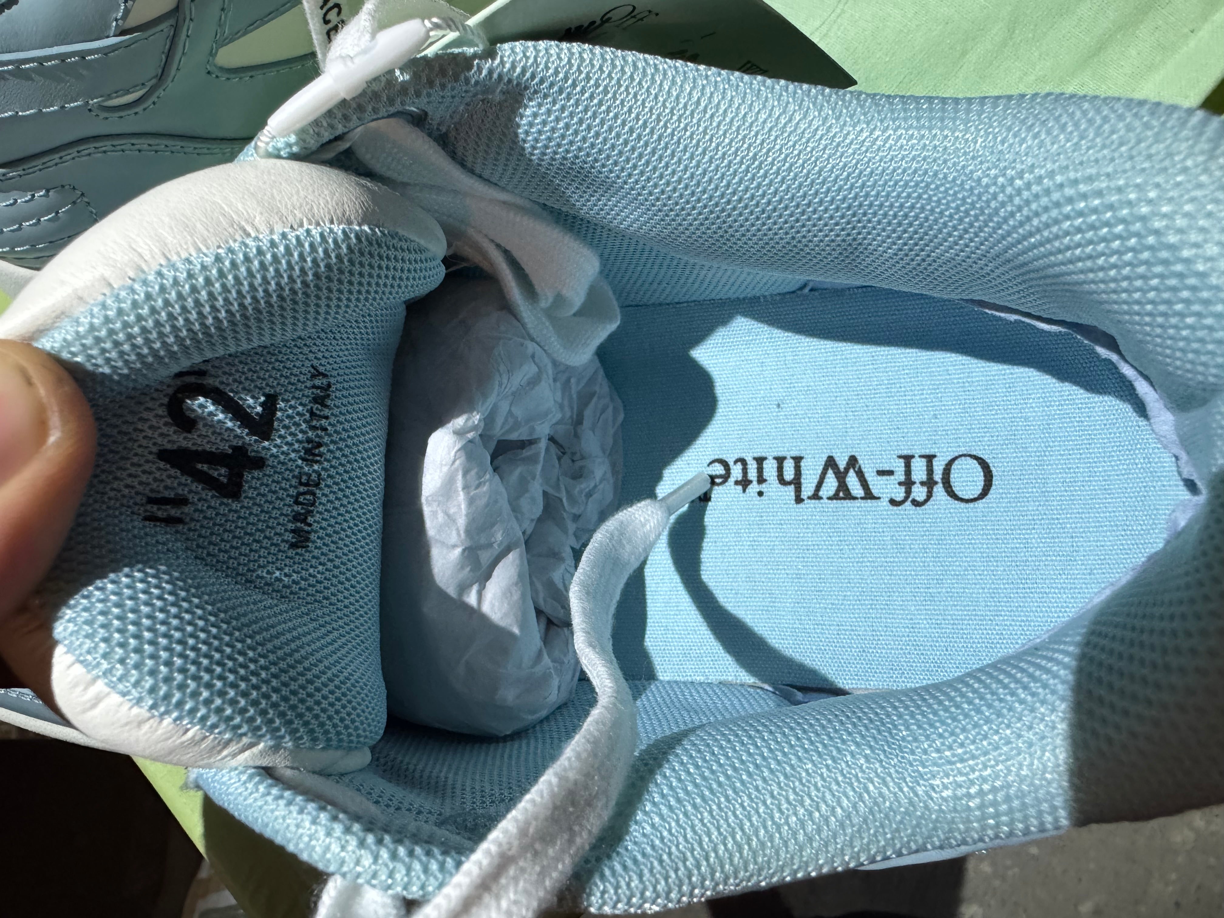 Off White Out the Office Baby Blue (Odmah Dostupne) br 42 Elephand.shoes