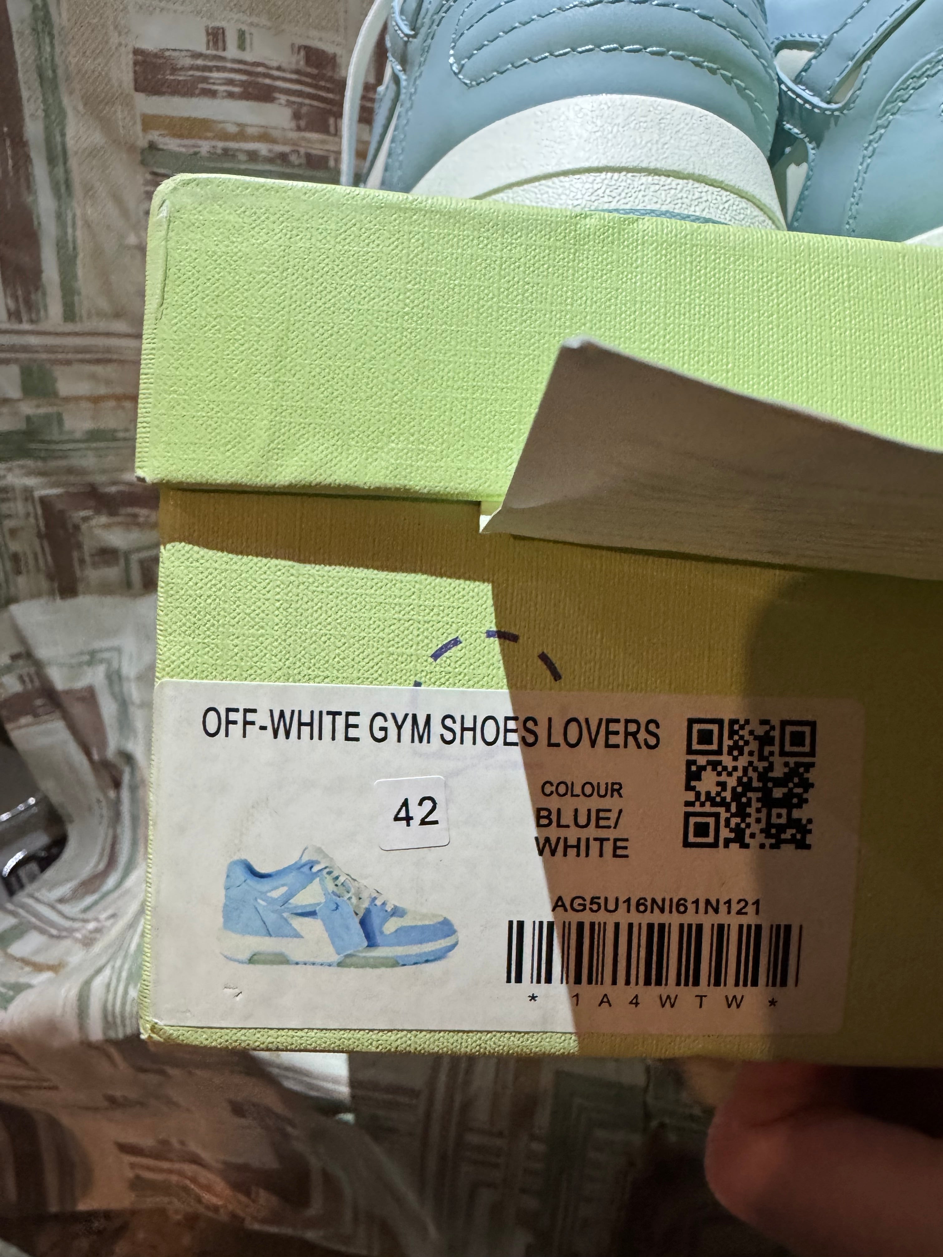 Off White Out the Office Baby Blue (Odmah Dostupne) br 42 Elephand.shoes