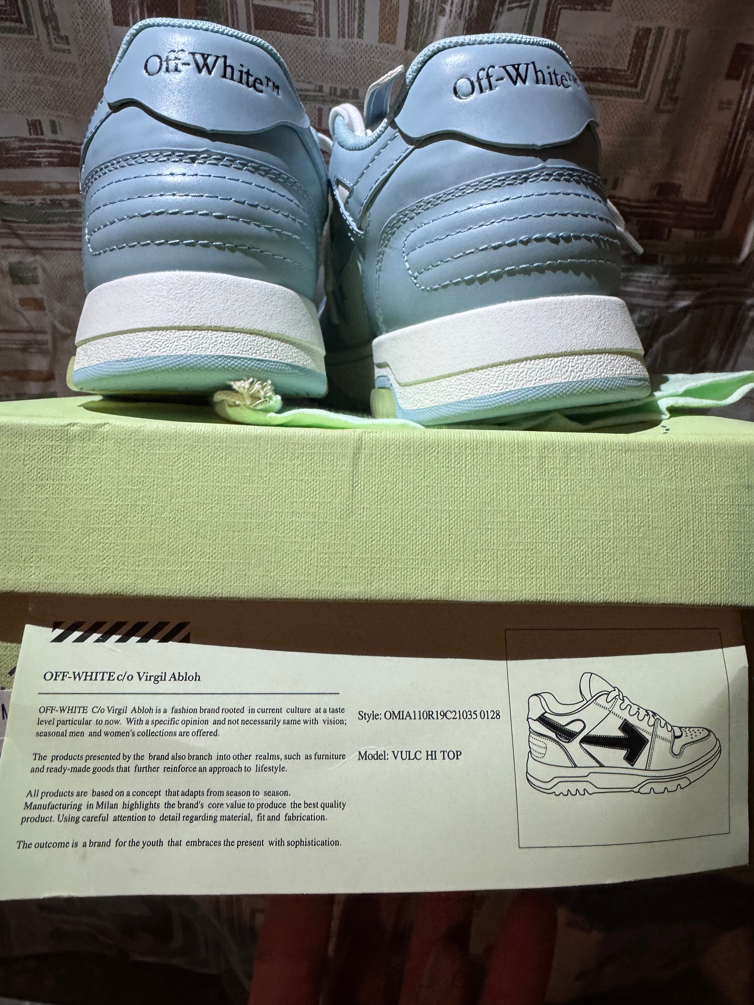Off White Out the Office Baby Blue (Odmah Dostupne) br 42 Elephand.shoes